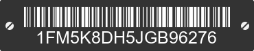 2018 FORD Explorer 1FM5K8DH5JGB96276 VIN decoded
