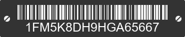 2017 FORD Explorer 1FM5K8DH9HGA65667 VIN decoded