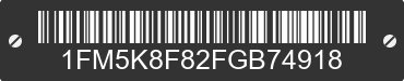 2015 FORD Explorer 1FM5K8F82FGB74918 VIN decoded