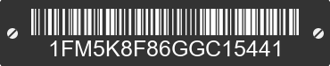 2016 FORD Explorer 1FM5K8F86GGC15441 VIN decoded