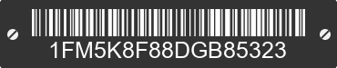 2013 FORD Explorer 1FM5K8F88DGB85323 VIN decoded