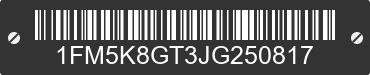 2018 FORD Explorer 1FM5K8GT3JG250817 VIN decoded
