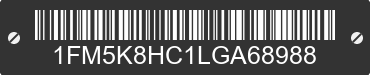 2020 FORD Explorer 1FM5K8HC1LGA68988 VIN decoded