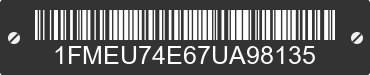 2007 FORD Explorer 1FMEU74E67UA98135 VIN decoded