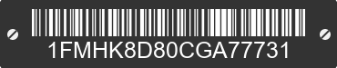 2012 FORD Explorer 1FMHK8D80CGA77731 VIN decoded
