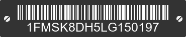 2020 FORD Explorer 1FMSK8DH5LG150197 VIN decoded