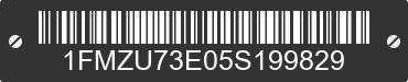 2005 FORD Explorer 1FMZU73E05S199829 VIN decoded