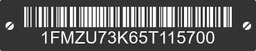 2005 FORD Explorer 1FMZU73K65T115700 VIN decoded
