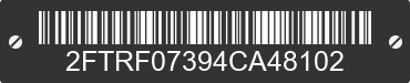 2004 FORD F-150 Heritage 2FTRF07394CA48102 VIN decoded