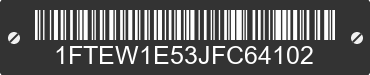 2018 FORD F-150 1FTEW1E53JFC64102 VIN decoded