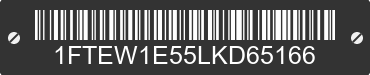 2020 FORD F-150 1FTEW1E55LKD65166 VIN decoded