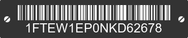 2022 FORD F-150 1FTEW1EP0NKD62678 VIN decoded