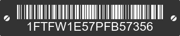 2023 FORD F-150 1FTFW1E57PFB57356 VIN decoded