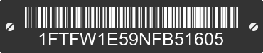 2022 FORD F-150 1FTFW1E59NFB51605 VIN decoded