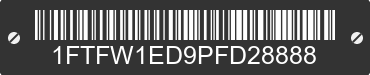 2023 FORD F-150 1FTFW1ED9PFD28888 VIN decoded