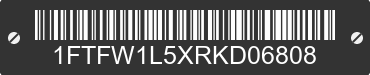 2024 FORD F-150 1FTFW1L5XRKD06808 VIN decoded