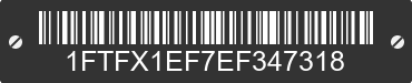 2014 FORD F-150 1FTFX1EF7EF347318 VIN decoded