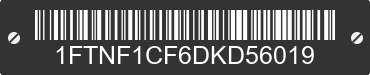 2013 FORD F-150 1FTNF1CF6DKD56019 VIN decoded