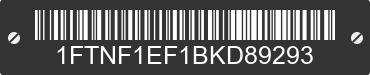 2011 FORD F-150 1FTNF1EF1BKD89293 VIN decoded