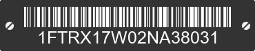 2002 FORD F-150 1FTRX17W02NA38031 VIN decoded