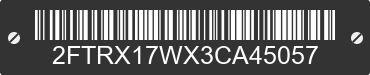 2003 FORD F-150 2FTRX17WX3CA45057 VIN decoded