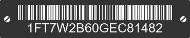 2016 FORD F-250 1FT7W2B60GEC81482 VIN decoded