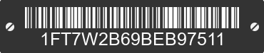 2011 FORD F-250 1FT7W2B69BEB97511 VIN decoded