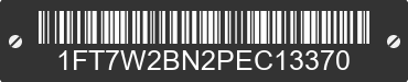 2023 FORD F-250 1FT7W2BN2PEC13370 VIN decoded