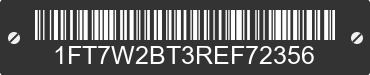 2024 FORD F-250 1FT7W2BT3REF72356 VIN decoded