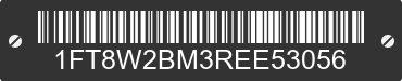 2024 FORD F-250 1FT8W2BM3REE53056 VIN decoded