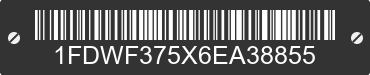 2006 FORD F-350 1FDWF375X6EA38855 VIN decoded