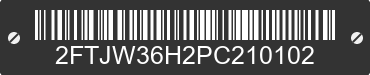 1993 FORD F-350 2FTJW36H2PC210102 VIN decoded