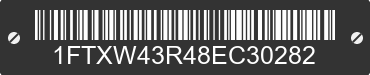 2008 FORD F-450 1FTXW43R48EC30282 VIN decoded