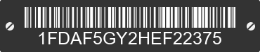 2017 FORD F-550 1FDAF5GY2HEF22375 VIN decoded