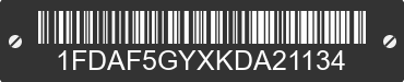 2019 FORD F-550 1FDAF5GYXKDA21134 VIN decoded
