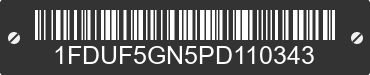 2023 FORD F-550 1FDUF5GN5PD110343 VIN decoded