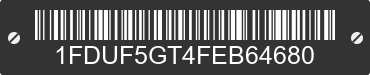 2015 FORD F-550 1FDUF5GT4FEB64680 VIN decoded