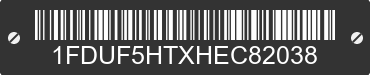 2017 FORD F-550 1FDUF5HTXHEC82038 VIN decoded