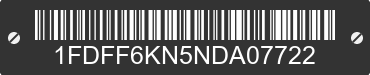 2022 FORD F-600 1FDFF6KN5NDA07722 VIN decoded