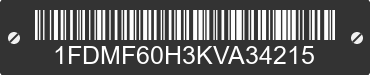 1989 FORD F-600 1FDMF60H3KVA34215 VIN decoded