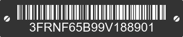 2009 FORD F-650 3FRNF65B99V188901 VIN decoded