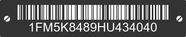 1987 FORD F-800 1FM5K8489HU434040 VIN decoded