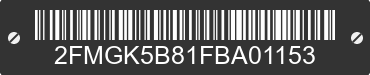 2015 FORD Flex 2FMGK5B81FBA01153 VIN decoded