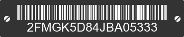 2018 FORD Flex 2FMGK5D84JBA05333 VIN decoded