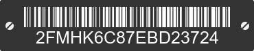 2014 FORD Flex 2FMHK6C87EBD23724 VIN decoded