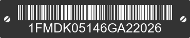 2006 FORD Freestyle 1FMDK05146GA22026 VIN decoded