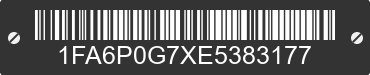 2014 FORD Fusion 1FA6P0G7XE5383177 VIN decoded
