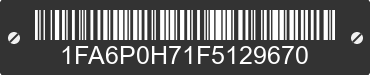 2015 FORD Fusion 1FA6P0H71F5129670 VIN decoded