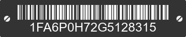 2016 FORD Fusion 1FA6P0H72G5128315 VIN decoded