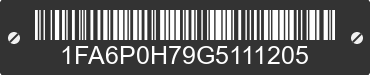 2016 FORD Fusion 1FA6P0H79G5111205 VIN decoded